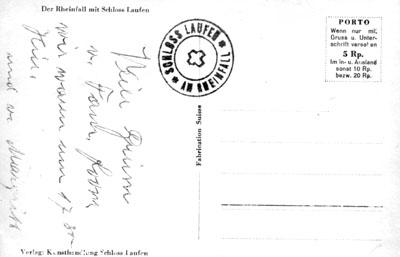 Postkarte von 1920