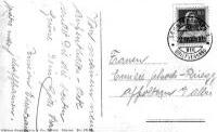 Postkarte von 1940 Rueckseite