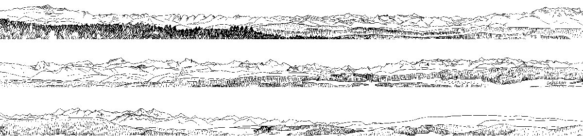Berge strip